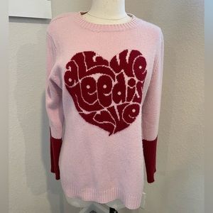 SOLD - NEVER A WALLFLOWER Cashmere sweater